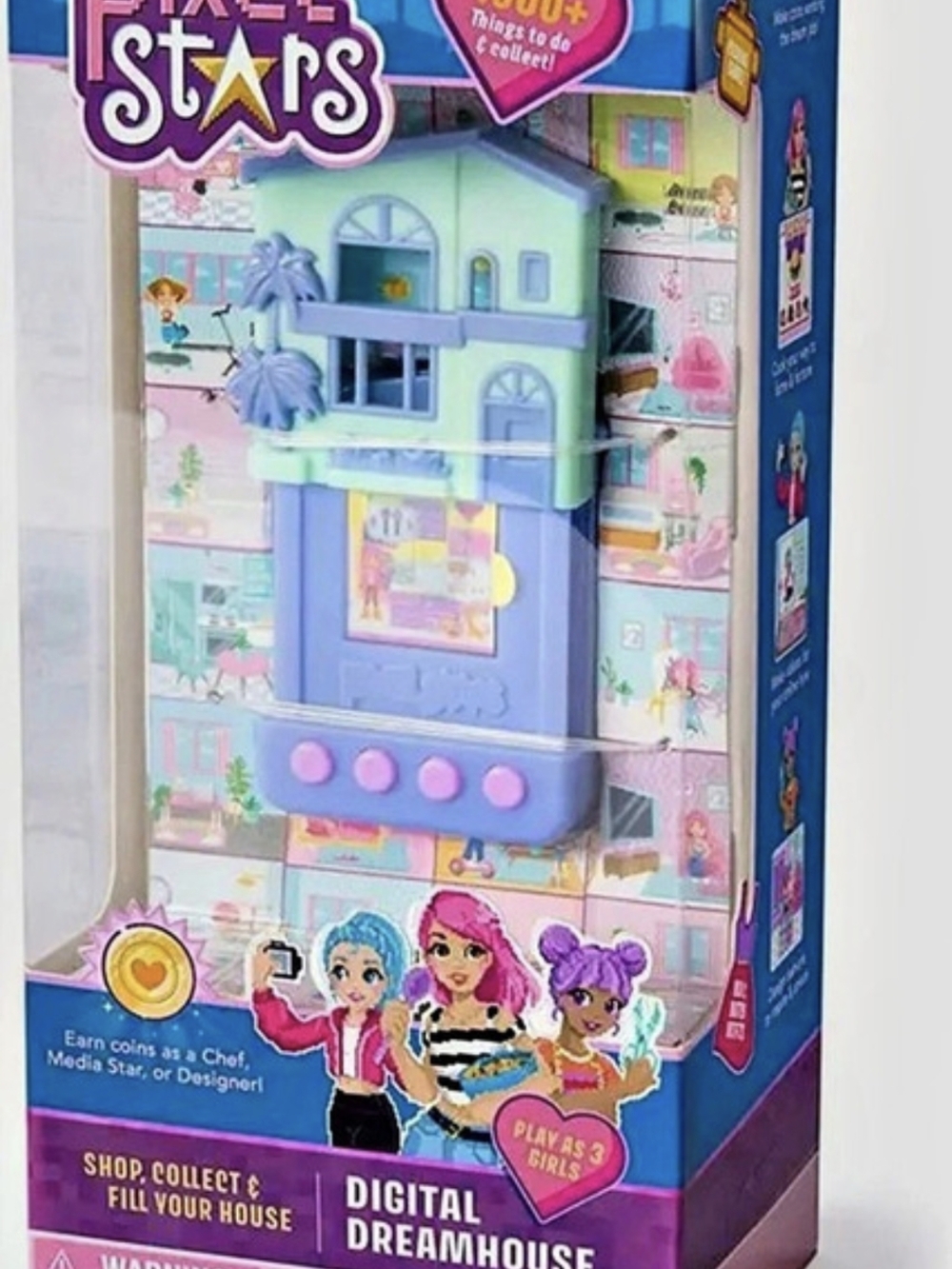 Pixel Stars Digital Dreamhouse Playset NWT